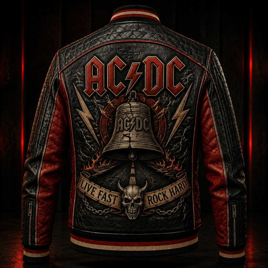 Premium ACD Leather Zipper Jacket PVNA