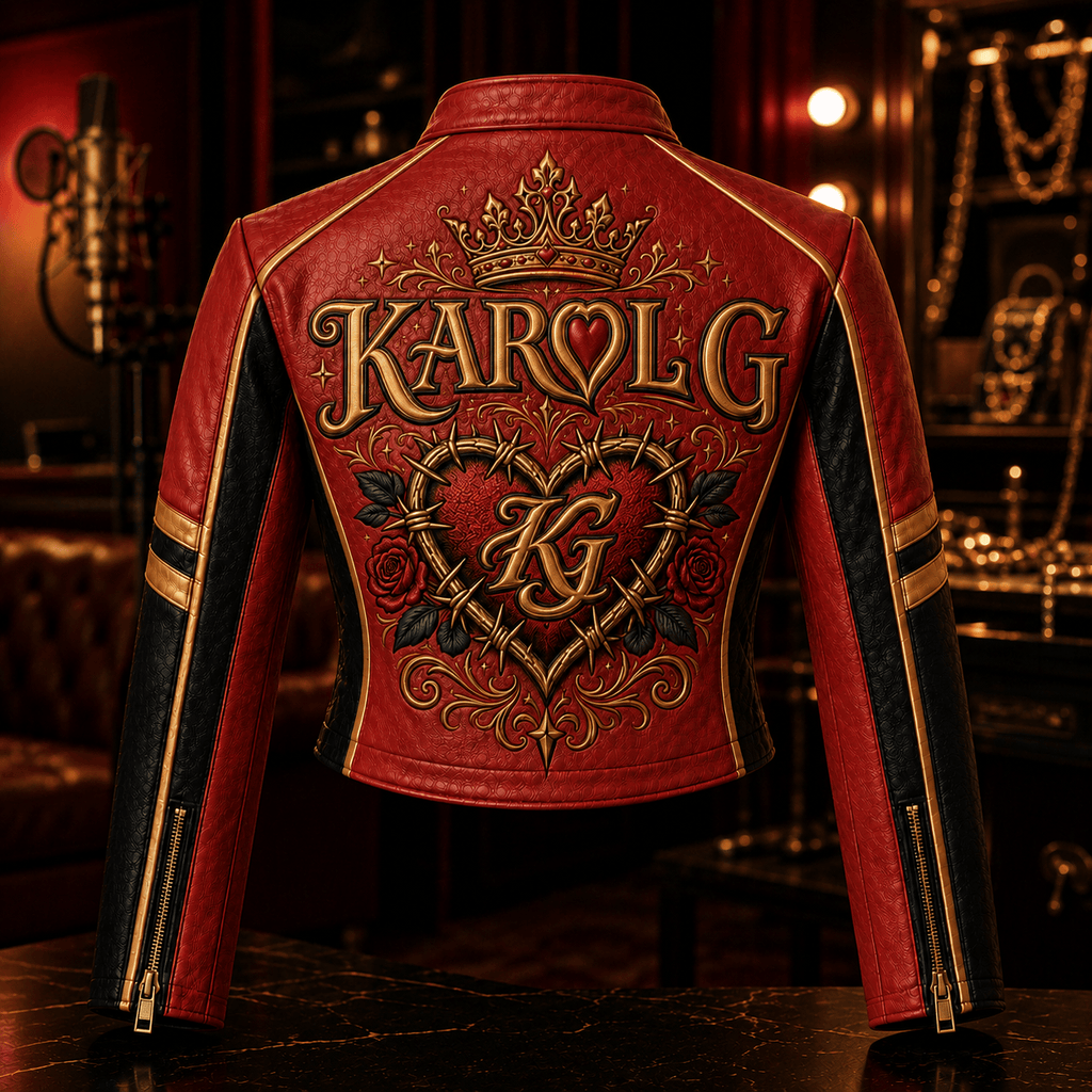 Premium KRG Cropped Leather Zipper Jacket TTMH