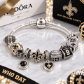 NOS Silver Charm Bracelet Set BMD