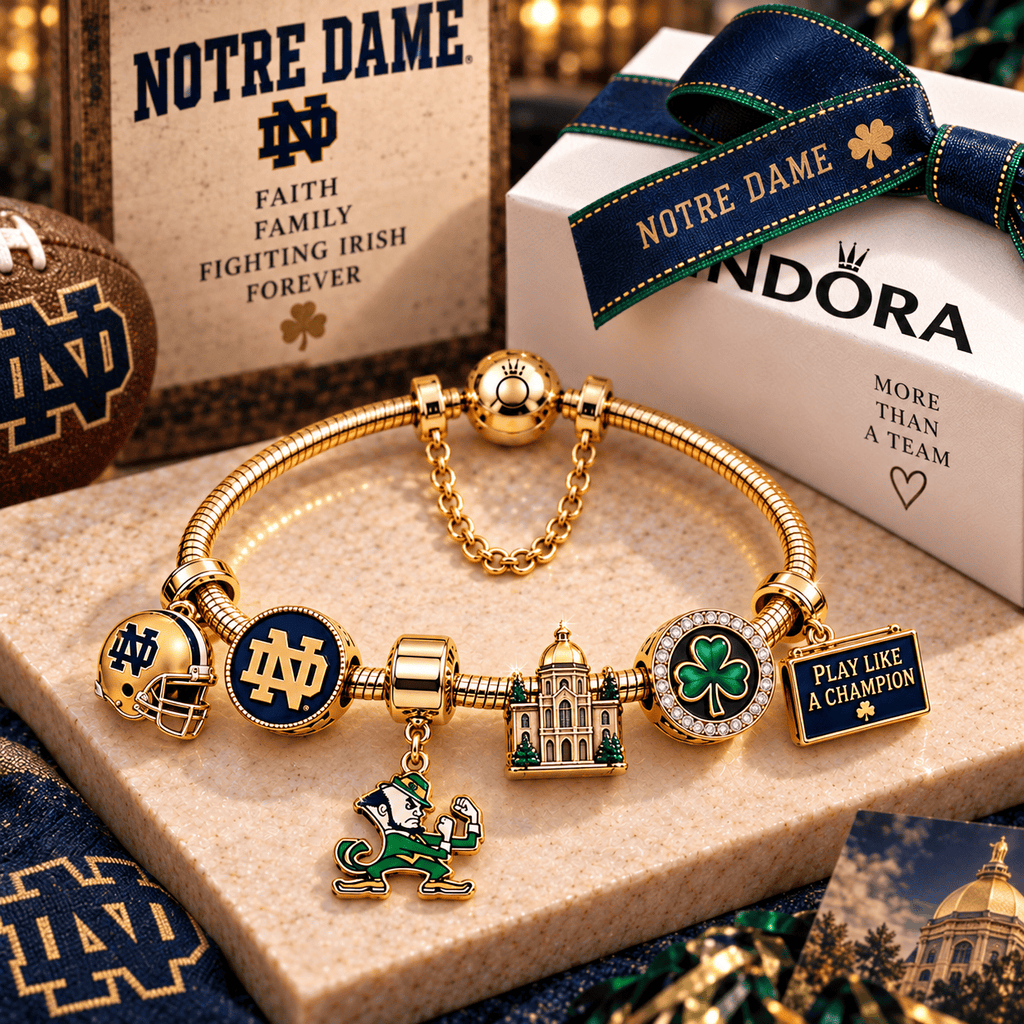 NDFI Gold Charm Bracelet Set PNPA