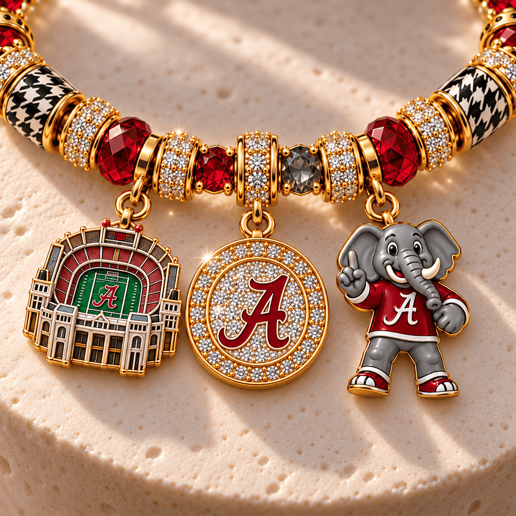 ACT Gold Charm Bracelet Set NHVH
