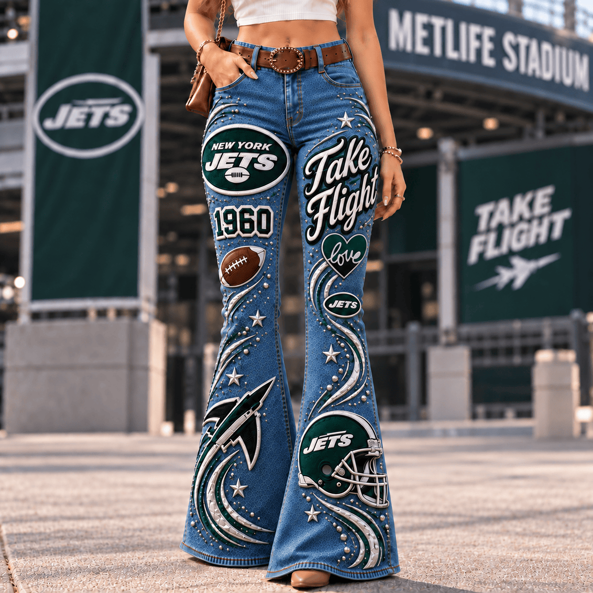 Premium NYJ Flared Jeans PVNA