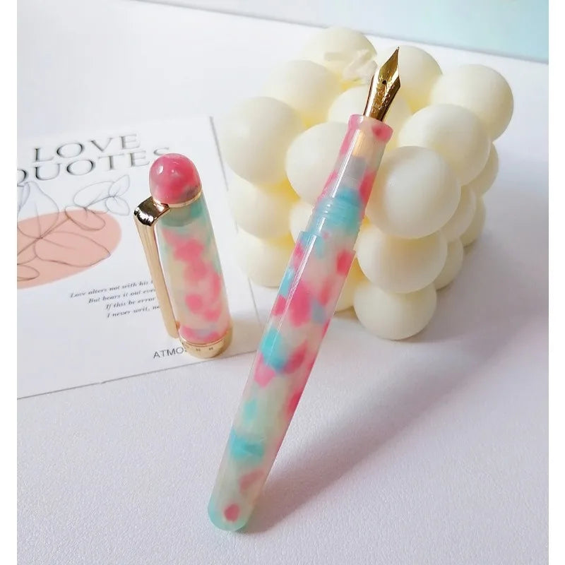 MAJOHN Master S9 Pen Can Replace No.1 Glass Dipping Pen Tip with Fashionable Colors for Adult and Student Account Writing Pens